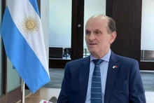 阿根廷驻越南大使路易斯·巴勃罗·玛丽亚·贝尔特拉米诺。（图片来源：越通社）