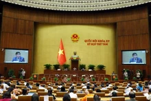 10月30日，越南第十五届国会第八次会议继续召开。（图片来源：越通社）