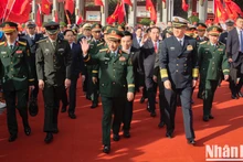 越中第九次边境国防友好交流举行多项切实活动【组图】