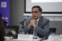 国际货币基金组织（IMF）亚太部主任克里希纳·斯里尼瓦桑。（图片来源：越通社）