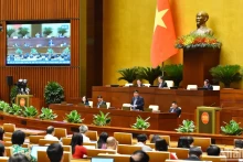 第十五届国会第七次会议5月29日的场景。