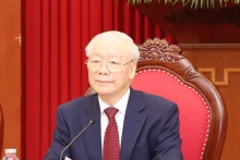 越共中央总书记阮富仲。（图片来源：越通社）