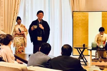 庆祝越日建交50周年茶艺交流。