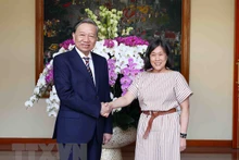 越南公安部部长苏林会见美国贸易代表凯瑟琳·戴