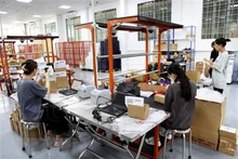 附图：电商平台助力提升越南商品销售效率。
