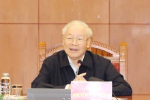 越共中央总书记阮富仲。（图片来源：越通社）