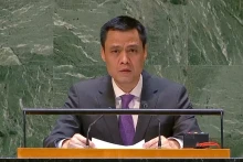 越南常驻联合国代表团团长邓黄江。