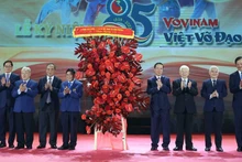 国家主席武文赏出席越南武术越武道门派成立85周年纪念仪式。