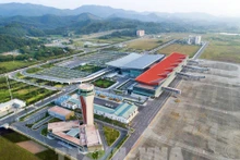 附图：云屯国际航空港。（图片来源：越通社）