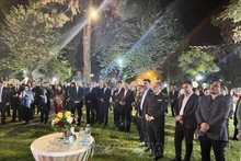 许多国际友人出席在首都德黑兰举行的八月革命暨九·二国庆79周年庆祝活动。（图片来源：越通社）