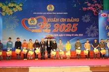 政府常务副总理阮和平开展春节前走访慰问活动。（图片来源：越通社）