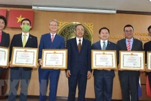 越南驻泰国大使潘志成出席颁奖仪式。