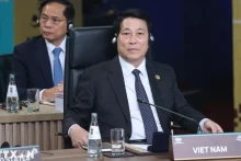 越南国家主席梁强。（图片来源：越通社）