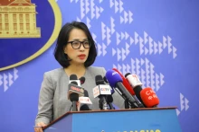 越南外交部发言人范秋姮。