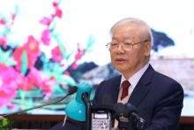 越共中央总书记阮富仲。