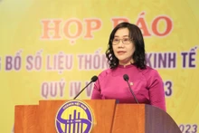 越南统计总局局长阮氏香。