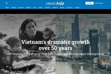 日本《日经亚洲》屏幕截图。（图片来源：越通社）