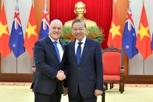 越共中央总书记苏林会见新西兰总理卢克森【组图】