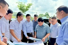 阮志勇副总理视察2027年亚太经合组织峰会周准备工作。（图片来源：VGP）