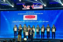 2024年越南企业500强排行榜发布仪式。