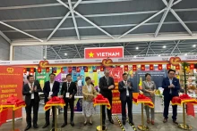 越南参加新加坡国际食品饮料展。（图片来源：越通社）