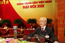 越共中央总书记阮富仲。（图片来源：越通社）