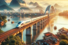 附图：北南高速铁路项目。