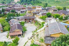 倮倮族斋村。