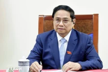 越南政府总理范明正。（图片来源：越通社）