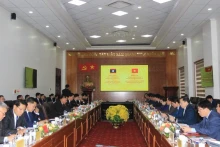 会谈场景。（图片来源：越通社）