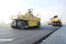 附图：确保北南高速公路2025年内提前竣工。（图片来源：越通社）