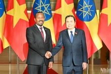 越南国会主席陈青敏会见埃塞俄比亚总理阿比·艾哈迈德·阿里【组图】