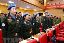 越南警察随时参加联合国维和部队