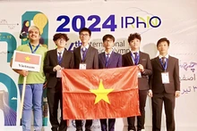 越南国家队在2024年国际物理奥林匹克竞赛上。