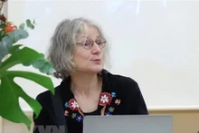 汉堡大学亚非研究所所长Eve Wilden博士。（图片来源：越通社）