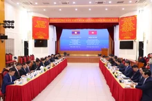 会谈场景。（图片来源：越南政府监察总署）