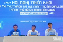 题为“从视频检索事件”的2023年胡志明市人工智能挑战赛启动仪式7月31日下午举行。