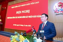 越南国会主席王廷惠出席人民检察院2024年工作部署会议【组图】