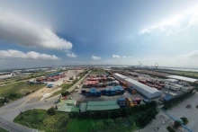 附图：海防市工业园区之一。