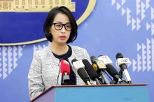越南外交部发言人范秋姮。
