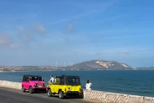 北平县和胜乡沿海道路。