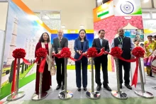 设在2025越南国际旅游博览会的印度旅游展位开张仪式。