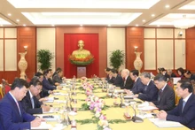 会晤场景。（图片来源：VOV）