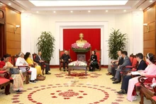 会见场景。（图片来源：越通社）
