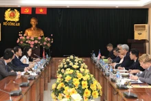 会见场景。（图片来：人民公安报）