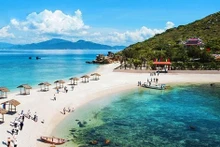 附图：越南海滩之美。