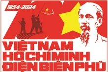 纪念奠边府大捷70周年宣传海报。（图片来源：dangcongsan.vn）