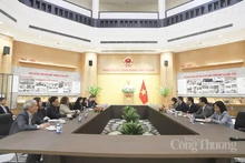 会见场景。（图片来源：工贸报）