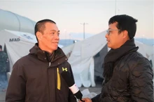 越南驻土耳其大使杜山海接受记者采访。（图片来源：越通社）