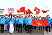 越南代表团参加俄罗斯2024年世界青年联欢节【组图】